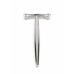 DickVader Mr. Steel Round Tip Intimate Plug Stainless Steel 8713221840240