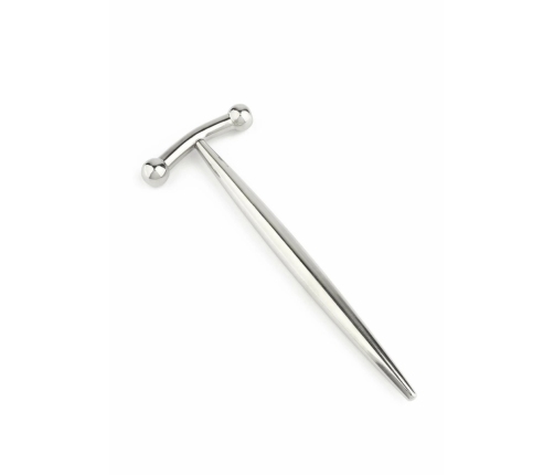 DickVader Mr. Steel Round Tip Intimate Plug Stainless Steel 8713221840240