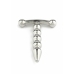 Mr. Steel Rod Ecstasy Beaded Intimate Plug Stainless Steel 8mm