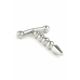 Mr. Steel Rod Ecstasy Beaded Intimate Plug Stainless Steel 8mm