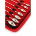 Mr. Steel Rosebud Urethral Sounds Set 13 pcs Stainless Steel Precision