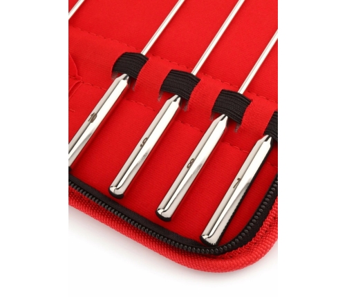 Mr. Steel Screw Me Urethral Dilator Set 8 pcs Stainless Steel Spiral