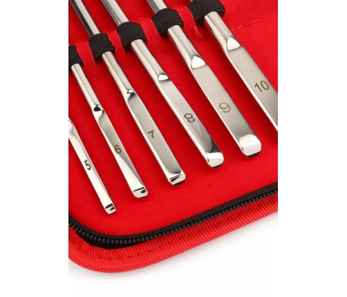 Mr. Steel Single-End Dilator Set 10 pcs Stainless Steel Precision Kit