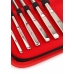 Mr. Steel Single-End Dilator Set 10 pcs Stainless Steel Precision Kit