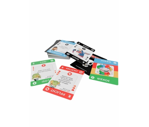 MadWish Playing Cards ENG/DE 24-Pack - Party Game Set