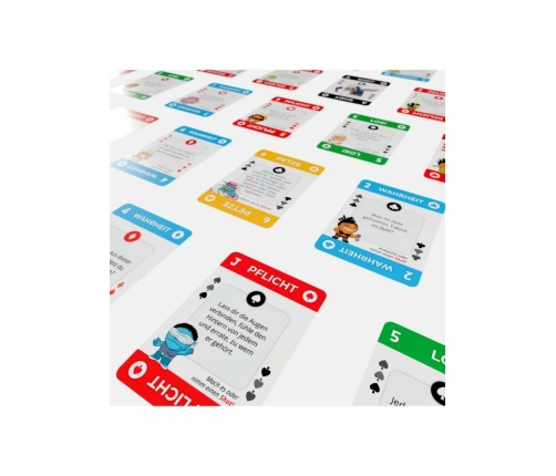 MadWish Playing Cards ENG/DE 24-Pack - Party Game Set
