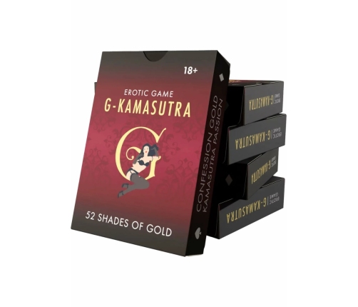 G Kamasutra Cards 24 pcs Multilingual Intimacy Game Set