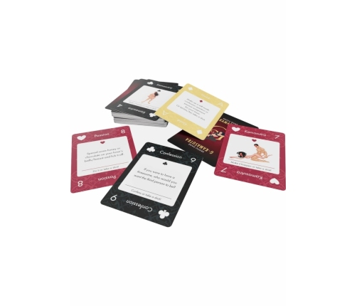 G Kamasutra Cards 24 pcs Multilingual Intimacy Game Set