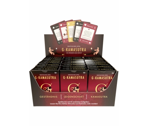 G Kamasutra Cards 24 pcs Multilingual Intimacy Game Set