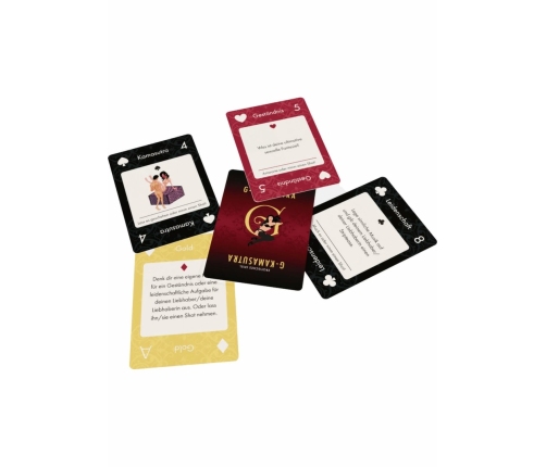 G Kamasutra Cards 24 pcs Multilingual Intimacy Game Set