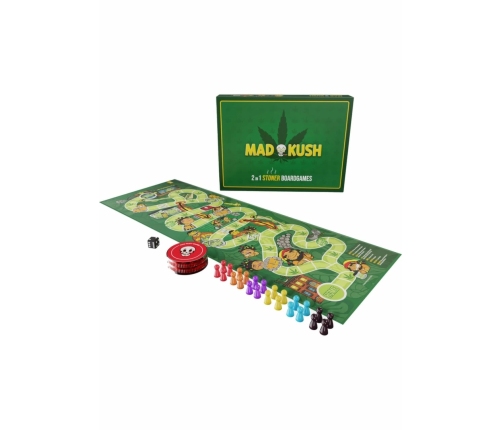 MadKush Game Board Set - Double-Sided Strategy & Party Edition