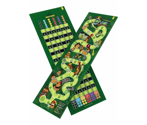 MadKush Game Board Set - Double-Sided Strategy & Party Edition