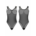 Kinky Diva Piquant Cupless Body by Insane Sexy - Adjustable, Elegant Black Bodysuit