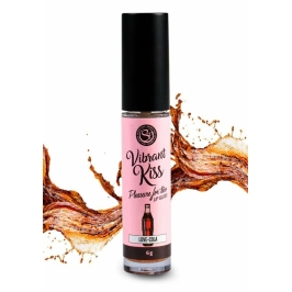 Secret Play Vibrant Kiss Lip Gloss 6g - Flavoured, Vibrating, Edible, Glycerin Base