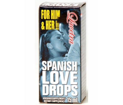 Cobeco Pharma Spanish Lovedrops Lavetra 15 ml - Energy Support Formula with L-Arginine & Vitamin C