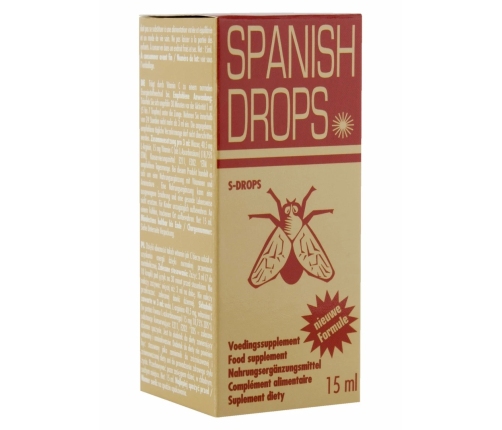 Cobeco Pharma Spanish Fly Drops Gold 15 ml - Energy Support Formula with L-Arginine & Vitamin C