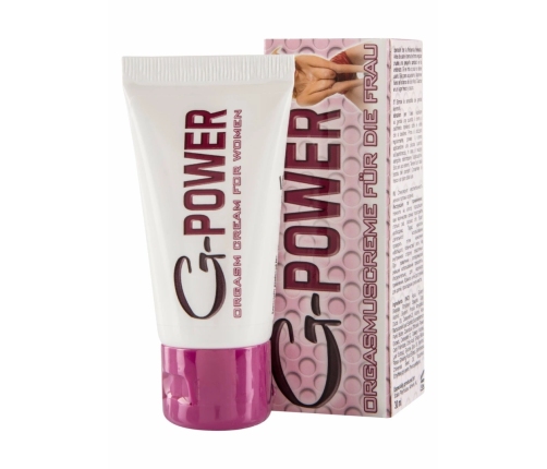 Cobeco Pharma G-Power Orgasm Cream 30 ml - Stimulating Intimate Care Formula