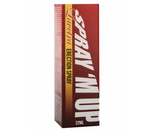 Cobeco Pharma Lavetra Spray 'M Up 22 ml - Energizing Herbal Spray for Men
