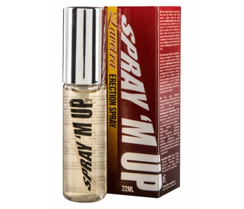 Cobeco Pharma Lavetra Spray 'M Up 22 ml - Energizing Herbal Spray for Men