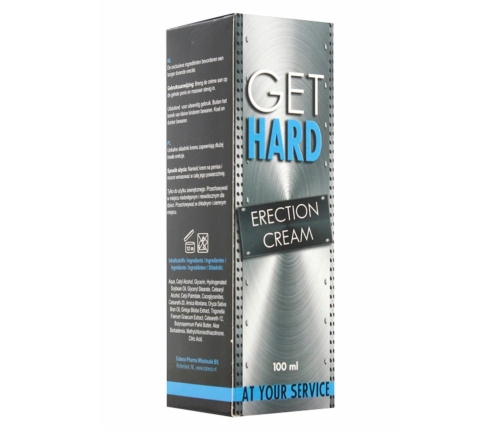 Cobeco Pharma Get Hard Erection Cream 100 ml - Performance Enhancing Formula
