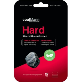 CoolMann Hard 60 pcs - Vitality & Energy Support for Men