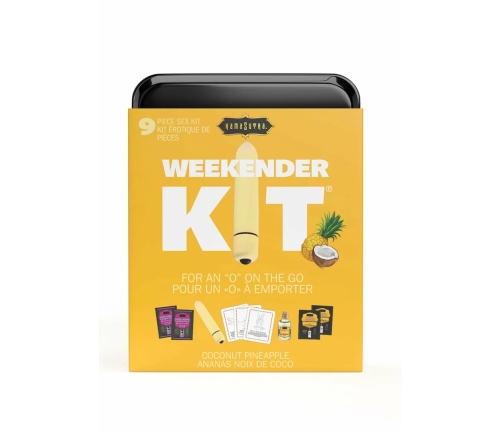KamaSutra The Weekender Kit - Compact Travel Set for Couples, 6 pcs