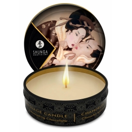 Mini Massage Candle 6 pcs - Sparkling Strawberry Wine Aroma, Natural Oils
