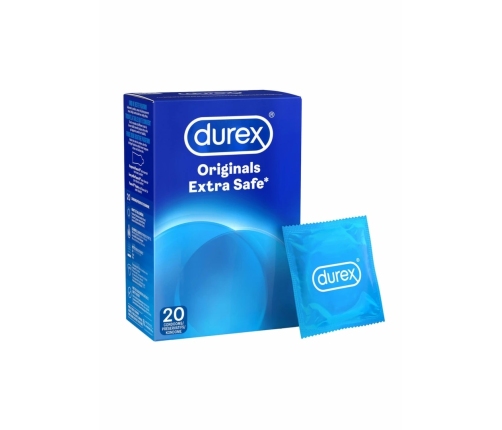 Durex Extra Safe 3-Pack - Enhanced Comfort & Protection, 56mm