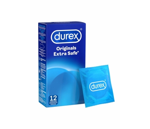 Durex Extra Safe 6-Pack | Enhanced Comfort & Extra Lubrication | 56mm