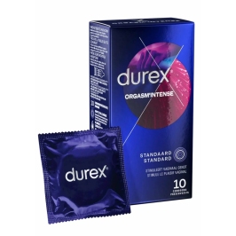 Durex Orgasm Intense 6x10 Pleasure-Fit Textured Condoms