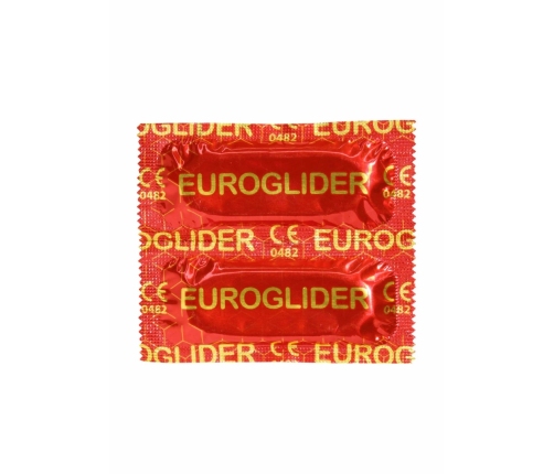 Euroglider Condoms 1008 pcs Standard Size, Lubricated, Transparent