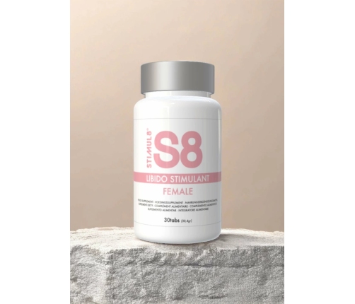 S8 Libido Stimulant Tabs 30 pcs - Herbal Vitality Support for Women