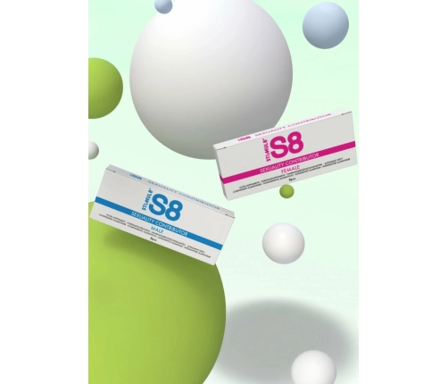 S8 Sexuality Male Tabs 8 pcs - Herbal Energy & Vitality Support