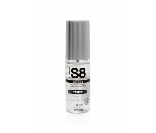 S8 Silicone Lubricant 50ml Tester - Long-Lasting Formula, Compact Size