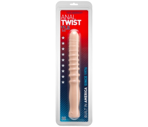 Doc Johnson Anal Twist Intimate Model 29cm PVC Black