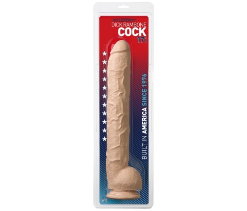 Doc Johnson Rambone XL Intimate Machine Black 38 cm Suction Base