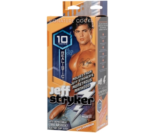 Jeff Stryker - Realistic Dildo with Vac-U-Lock Suction Cup