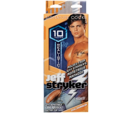 Jeff Stryker - Realistic Dildo with Vac-U-Lock Suction Cup