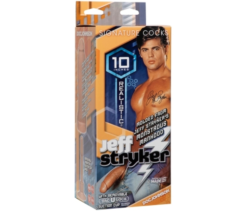 Jeff Stryker - Realistic Dildo with Vac-U-Lock Suction Cup
