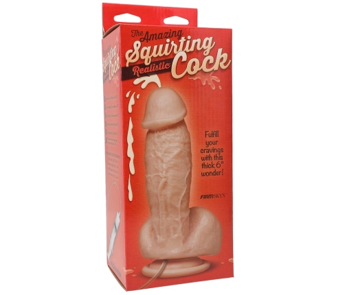 The Amazing Squirting Realistic Cock