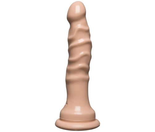 Slimline Dong with Suction Cup - 4.5 / 11 cm - Vanilla