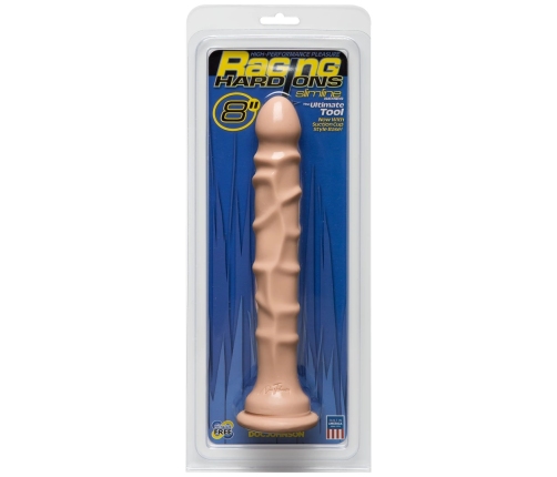 Slimline Dong with Suction Cup - 8 / 20 cm - Vanilla