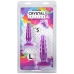 Doc Johnson Crystal Jellies Anal Trainer Kit Clear 2-Piece Set