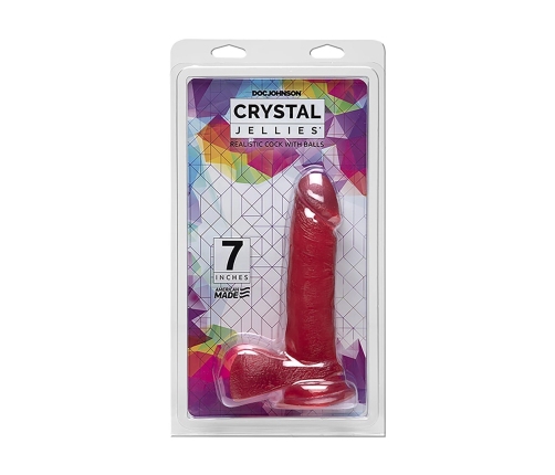 Realistic Cock with Balls - 7 / 18 cm