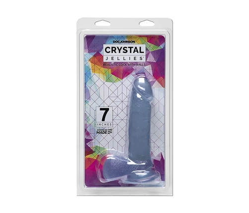 Realistic Cock with Balls - 7 / 18 cm