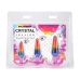 Doc Johnson Crystal Jellies Plug Set Rainbow S/M/L - Gradual Training Kit