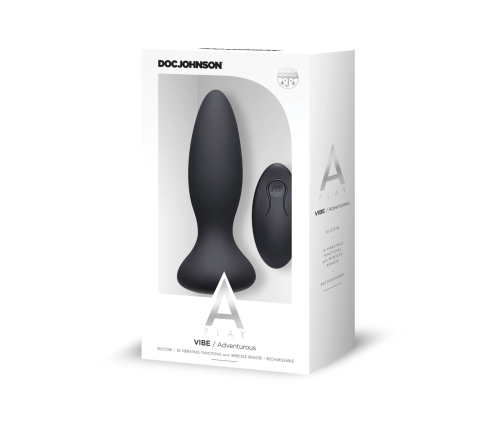 Vibe - Adventurous Silicone Anal Plug with Remote Control
