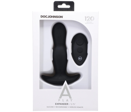 Expander - Silicone Anal Plug with Remote Control