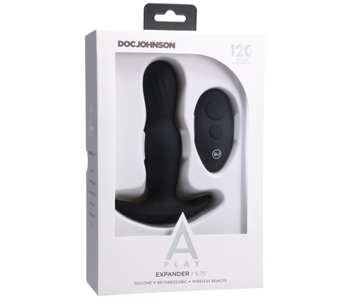 Expander - Silicone Anal Plug with Remote Control