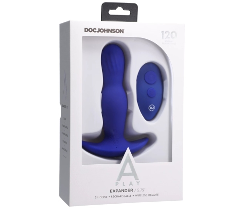 Expander - Silicone Anal Plug with Remote Control
